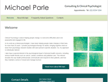 Tablet Screenshot of michaelparle.com.au